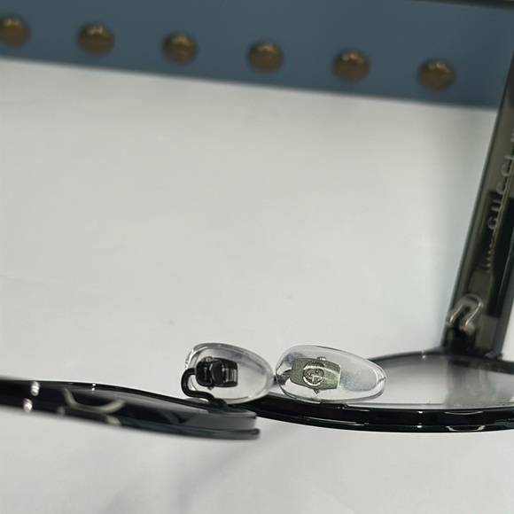 Gucci GG1118O 003 Eyeglasses Men's Black/Grey Full Rim Square Shape 52-20-145 - Picture 11 of 15